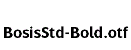 BosisStd-Bold