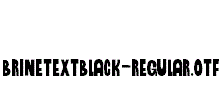 BrinetextBlack-Regular