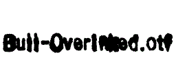 Bull-OverInked