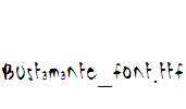 Bustamante_font