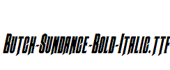 Butch-Sundance-Bold-Italic