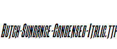 Butch-Sundance-Condensed-Italic