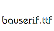 bauserif