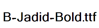 B-Jadid-Bold