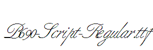 B690-Script-Regular