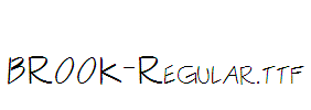 BROOK-Regular