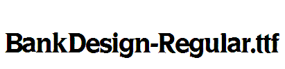 BankDesign-Regular