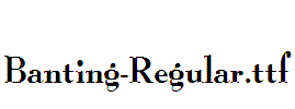 Banting-Regular