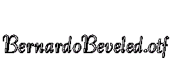 BernardoBeveled