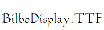 BilboDisplay