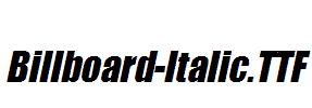 Billboard-Italic