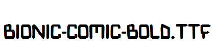 Bionic-Comic-Bold