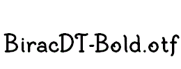 BiracDT-Bold