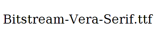 Bitstream-Vera-Serif