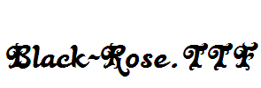 Black-Rose