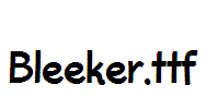 Bleeker