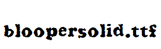 BlooperSolid