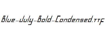 Blue-July-Bold-Condensed