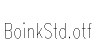 BoinkStd