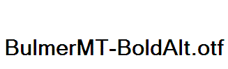 BulmerMT-BoldAlt