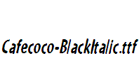 Cafecoco-BlackItalic