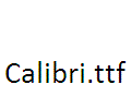 Calibri