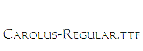 Carolus-Regular