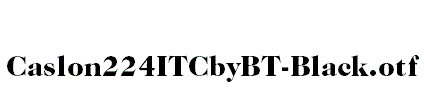 Caslon224ITCbyBT-Black