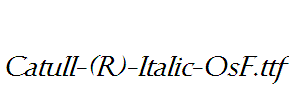 Catull-(R)-Italic-OsF