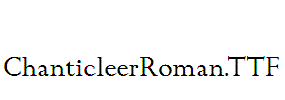 ChanticleerRoman