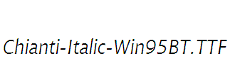 Chianti-Italic-Win95BT