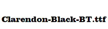 Clarendon-Black-BT