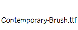 Contemporary-Brush