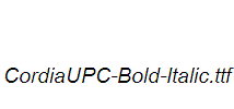 CordiaUPC-Bold-Italic