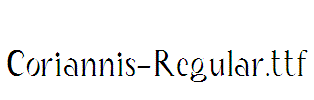Coriannis-Regular