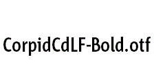 CorpidCdLF-Bold