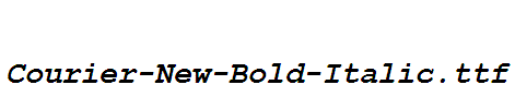 Courier-New-Bold-Italic