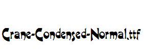 Crane-Condensed-Normal