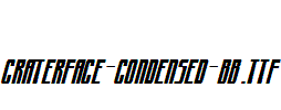 CraterFace-Condensed-BB