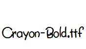 Crayon-Bold