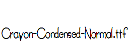 Crayon-Condensed-Normal