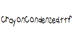 CrayonCondensed