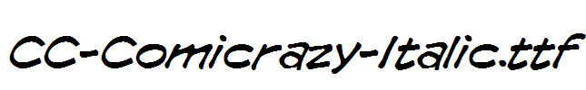 CC-Comicrazy-Italic