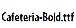 Cafeteria-Bold