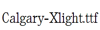 Calgary-Xlight