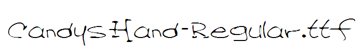 CandysHand-Regular