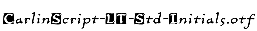 CarlinScript-LT-Std-Initials