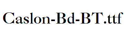 Caslon-Bd-BT