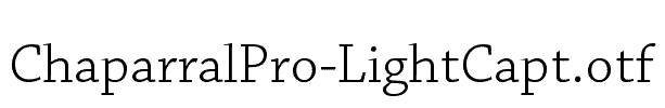 ChaparralPro-LightCapt