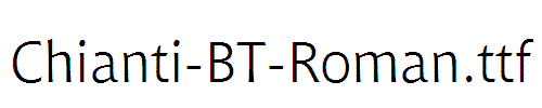 Chianti-BT-Roman